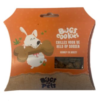 Bugs for Pets Cookies Chillex Held op Sokken