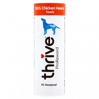 Thrive Dog Proreward Chicken Hearts Tube